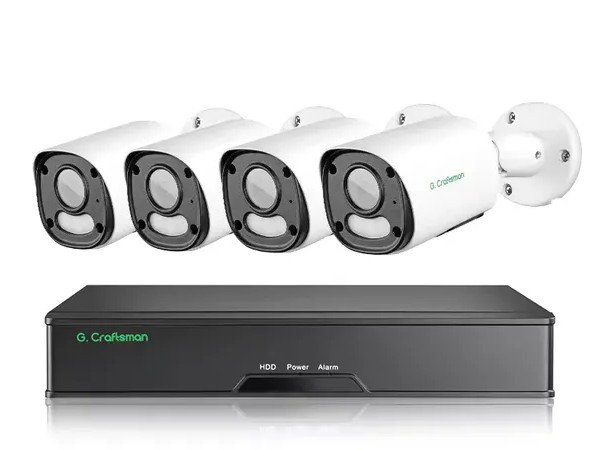 Kamera PoE Tuba Szara 8MP AI Kolor Audio