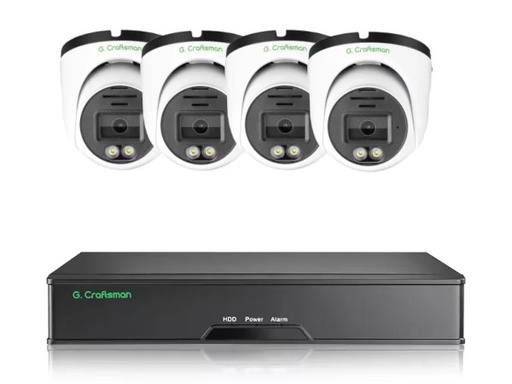 [KIPKULA-Misecu-Wifi-PoE-5MP-Biala-PTZ] Kamera Wifi PoE Kula Biała 5MP AI Kolor Audio PTZ