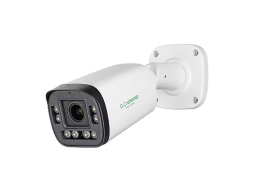 Zestaw 4 Kamer PoE Tuba Czarna 5MP AI Audio